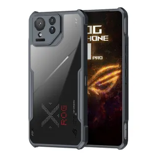 【XUNDD 訊迪】ASUS ROG Phone 9 Pro Edition 軍事防摔 鏡頭全包覆 清透保護手機殼-夜幕黑
