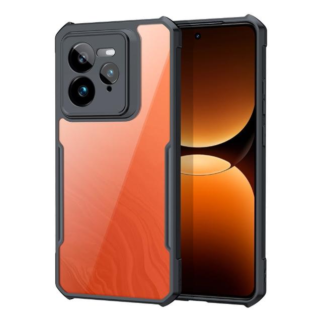 【XUNDD 訊迪】realme GT 7 Pro 軍事防摔 鏡頭全包覆 清透保護手機殼-夜幕黑