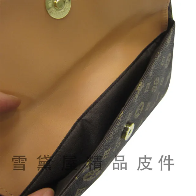 【SNOW.bagshop】雙11 斜背包 超小容量 主袋+外袋共五層 進口防水防刮皮革 手拿 分類包 多功能