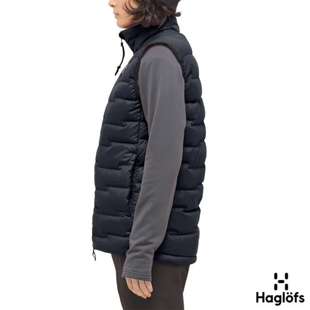 【Haglofs】女 Roc Flash Down 羽絨背心(黑色)