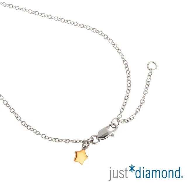 【Just Diamond】鎮金店 18K金 Hello Kitty 閃耀星空 鑽石項鍊