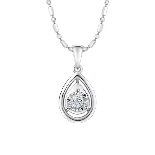 【Just Diamond】鎮金店 18K金 Dreamy Lovely Drop-新 鑽石吊墜(不含鍊)