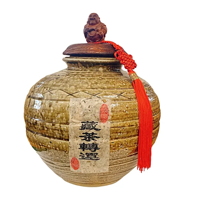 【藏古祥館】20年古樹熟普+日本信樂燒茶倉(20年古樹熟普 日本信樂燒茶倉)
