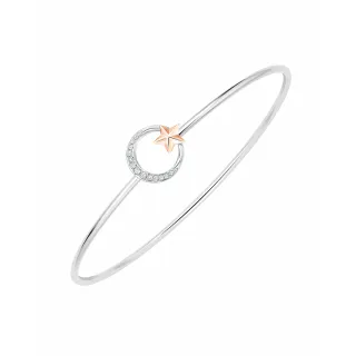 【Just Diamond】鎮金店 18K金 星辰浪漫 鑽石手環