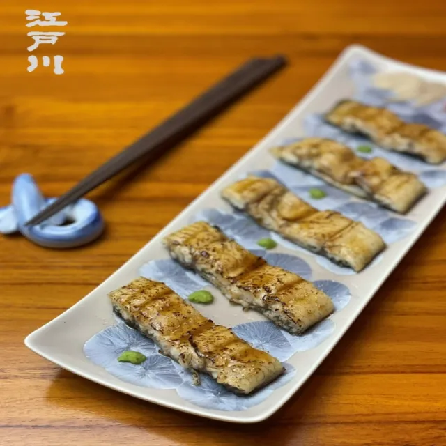 【近鐵餐飲鰻料理 江戶川】原味白燒鰻真空包（10尾）(日本老店 營養美味)
