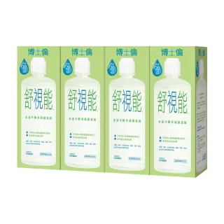【博士倫】舒視能水漾平衡多效保養液300ml x4瓶組