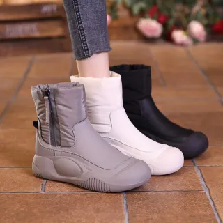 【LN】現貨 加厚加絨百搭保暖雪地靴※(女靴/靴子/短靴/雪鞋/售完不補)