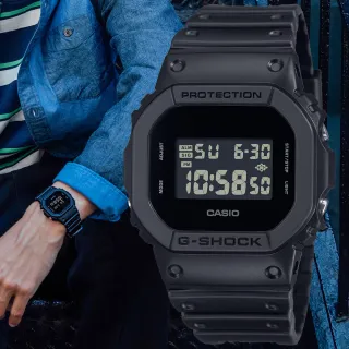 【CASIO 卡西歐】G-SHOCK 街頭時尚 方形電子腕錶 禮物 送禮 推薦(DW-5600UBB-1)