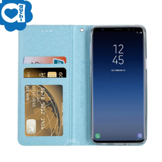 Samsung Galaxy S10 6.1吋 星空粉彩系列皮套 頂級奢華質感 隱形磁力支架式皮套 藍黑多色可選