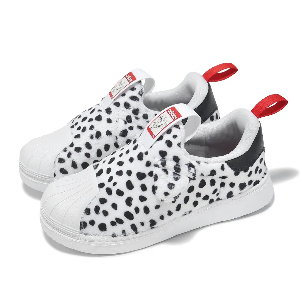 adidas 愛迪達】x 101忠狗Superstar 360 I 童鞋小童學步鞋無鞋帶