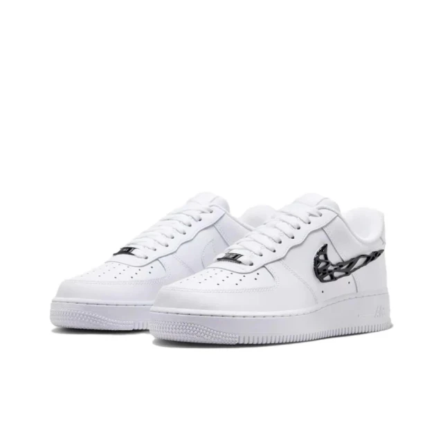 NIKE 耐吉 W Nike Air Force 1 Low 液態溶解黑勾 IF1686-101(AF1 運動鞋 休閒鞋 女鞋)