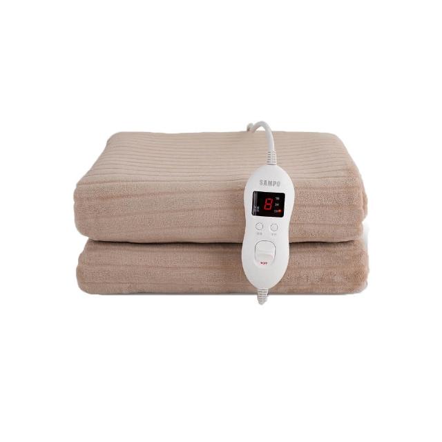 【SAMPO 聲寶】恆溫定時雙人法蘭絨電熱毯(HY-HB12)