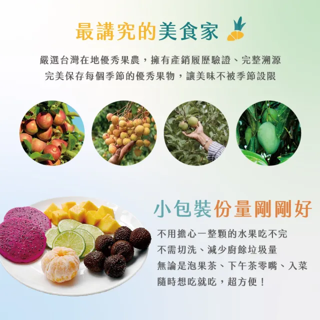【小嘴水果】急速冷凍大紅紅龍果片x5包(80g/包_專利電磁保鮮技術)