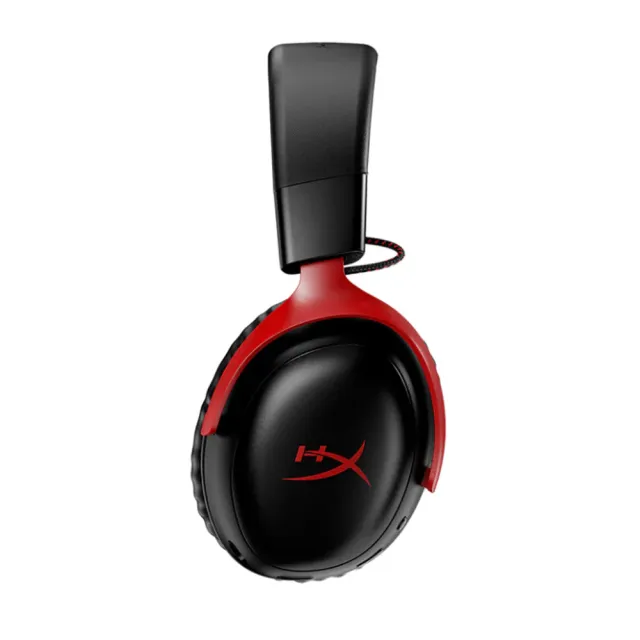 【HyperX】Cloud III Wireless — 無線電競耳機 黑紅(77Z46AA)