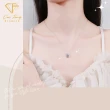 【CF鑽飾】項鍊 莫桑鑽《兔斯拉》(1克拉 雙十慶限定 鑽石項鏈 送禮 生日)