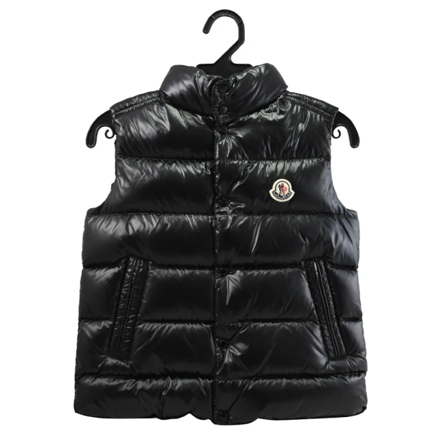 MONCLERMONCLER Tib 品牌經典款兒童輕柔保暖羽絨背心 10A(黑)