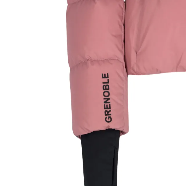 【MONCLER】女款 BOUQUETIN 連帽滑雪羽絨外套-粉色(0號USA-XS、1號USA-S、2號USA-M)