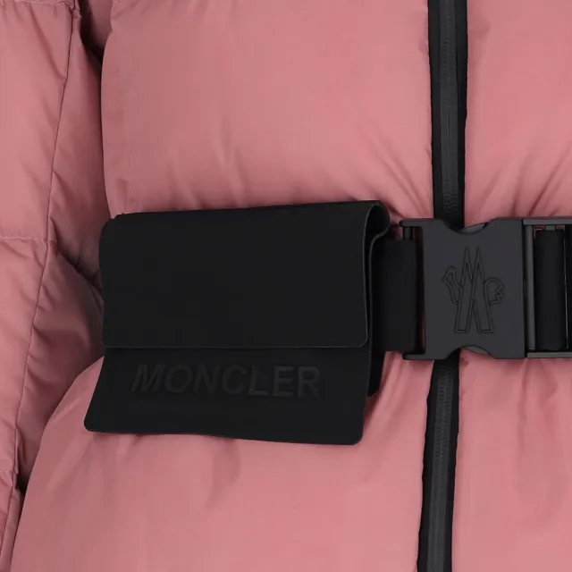 【MONCLER】女款 BOUQUETIN 連帽滑雪羽絨外套-粉色(0號USA-XS、1號USA-S、2號USA-M)