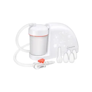 【BabySmile】電動吸鼻器 S-504 超值全配組(本組合共包含吸鼻器S-504x1+圓頭吸嘴x4+長吸嘴x1 安貝兒康)