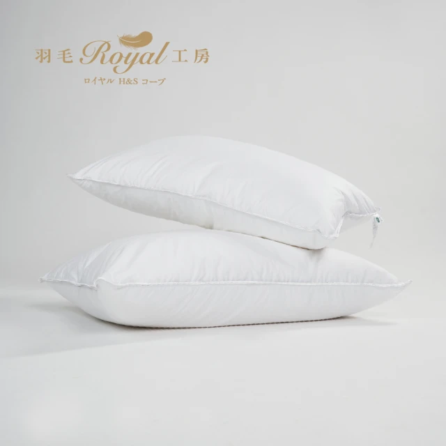 Star 星 Hotel Grand白鵝毛枕頭2入(45公分