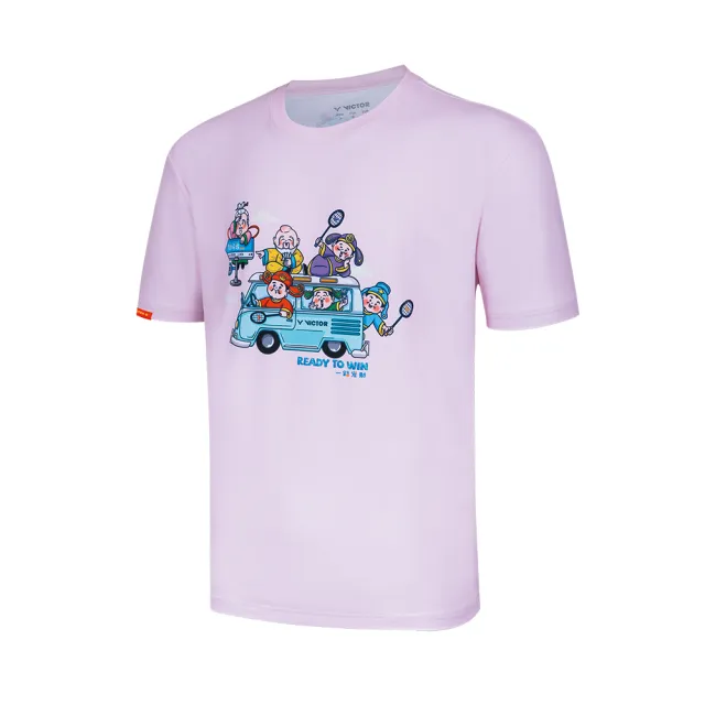 【VICTOR 勝利體育】2025 平步青雲系列 前方好運 T-shirt(T-501CNY C/D/I 黑/熔岩紅/柔情粉)