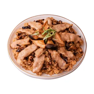 【鮮食家任選】明水三九七食堂 麻油松阪豬米糕 600g/包(效期至 2025/9/23)