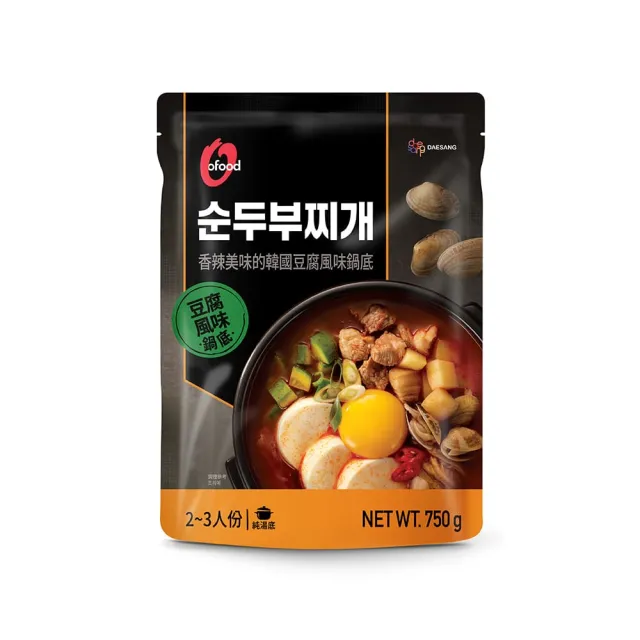 【清淨園】OFood正統韓式火鍋湯底750g任選4件(純湯底)