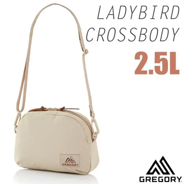 Gregory LADYBIRD CROSSBODY 多用途休閒時尚肩背包2.5L_可調節肩帶(140954-1775 沙色)