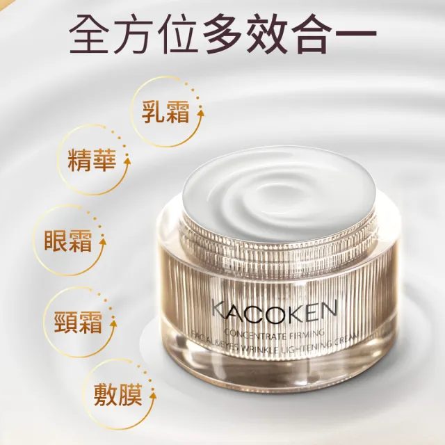 【KACOKEN 御姬研】青春無敵抗皺澎彈霜55g 加贈10g(醫師好辣、主播劉涵竹、皮膚專科胡怡萱醫師愛用推薦！)