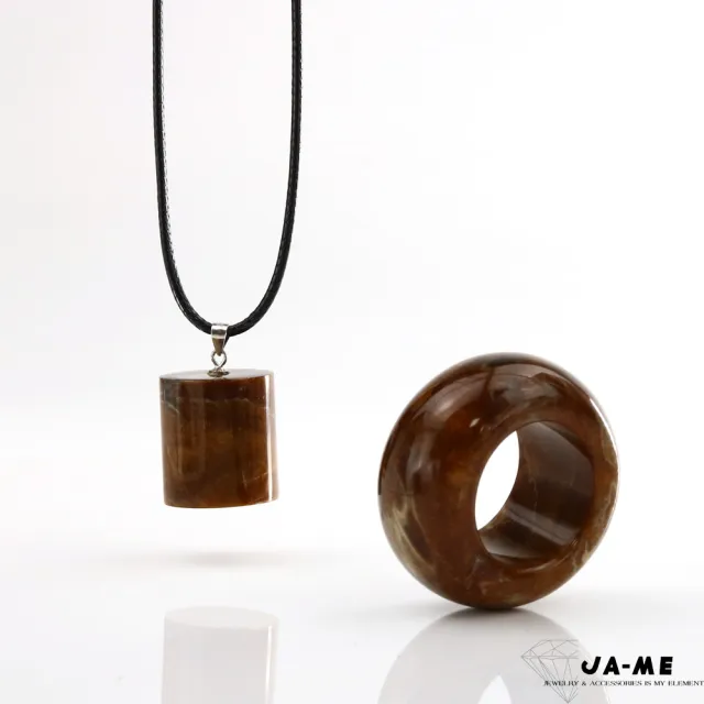 【JA-ME】天然琥珀青花瓷血根蜜蠟寬版戒指 16.6克 國際圍18 買戒指送戒芯項鍊