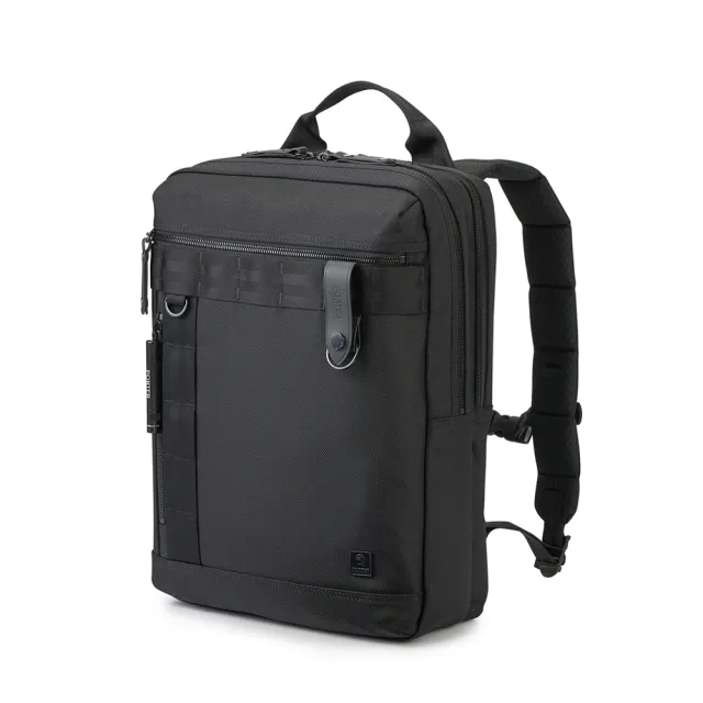 【PORTER INTERNATIONAL】自信經典NEW HEAT後背包(黑)