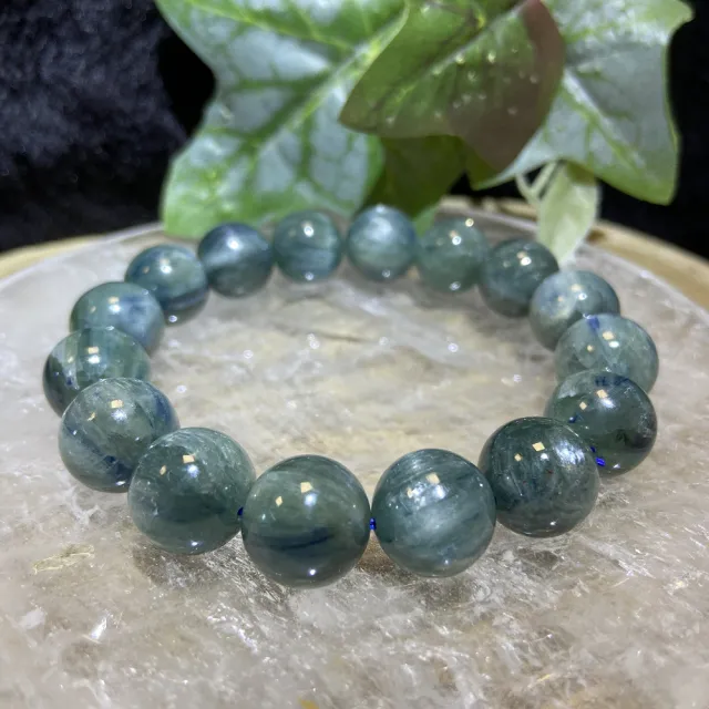 【Cozy 世界水晶原礦與茶】巴西綠藍晶 13mm+ 07-10(提升正面表達力 情緒退火的功效)