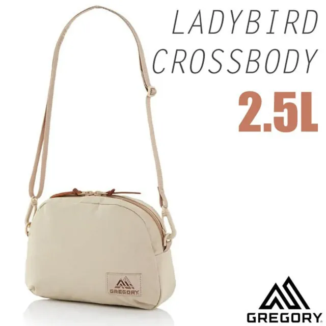 【Gregory】LADYBIRD CROSSBODY 多用途休閒時尚肩背包2.5L_可調節肩帶(140954-1775 沙色)