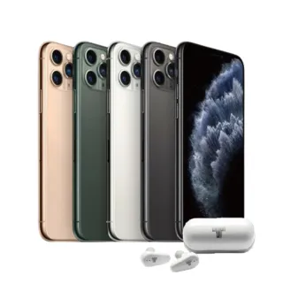 【Apple】A+級福利品 iPhone 11 Pro 5.8吋(64GB/LTE/買就贈無線藍芽耳機)