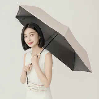 【雨傘王】1+1組合 BigRed太扁2.0 21吋手開傘 折疊傘 黑膠 防曬 厚度僅2cm(終身免費維修)