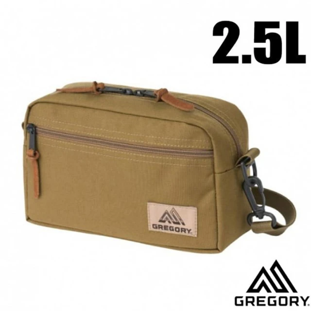 Gregory PAD SHOULDER POUCH 2.5L 可調式側背包_M.郵差包.斜背包(65380-E561 郊狼棕)