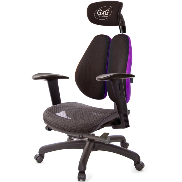 GXG 吉加吉 大網座 雙背工學椅 2D升降扶手(TW-3676 EA2)