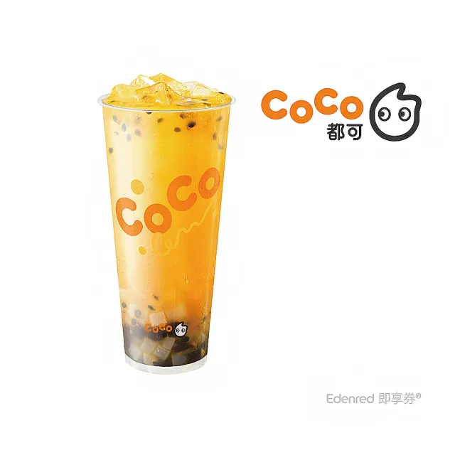 【COCO都可】百香雙響炮大杯(好禮即享券)