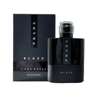 【PRADA 普拉達】Luna Rossa Black 卓越至黑男性淡香精 EDP 100ml(平行輸入)