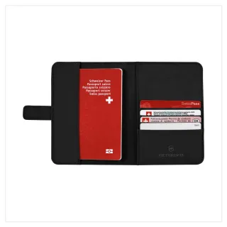 【VICTORINOX 瑞士維氏】Travel Essentials 護照夾(653361/653362)