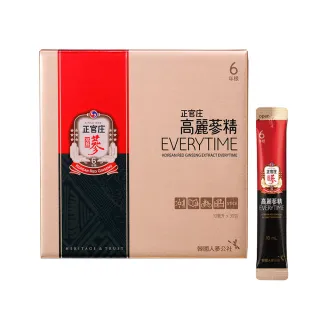 即期品【正官庄】高麗蔘精EVERYTIME-10mlx30入/盒(高麗蔘/人蔘/保護力/新陳代謝/生理機能)