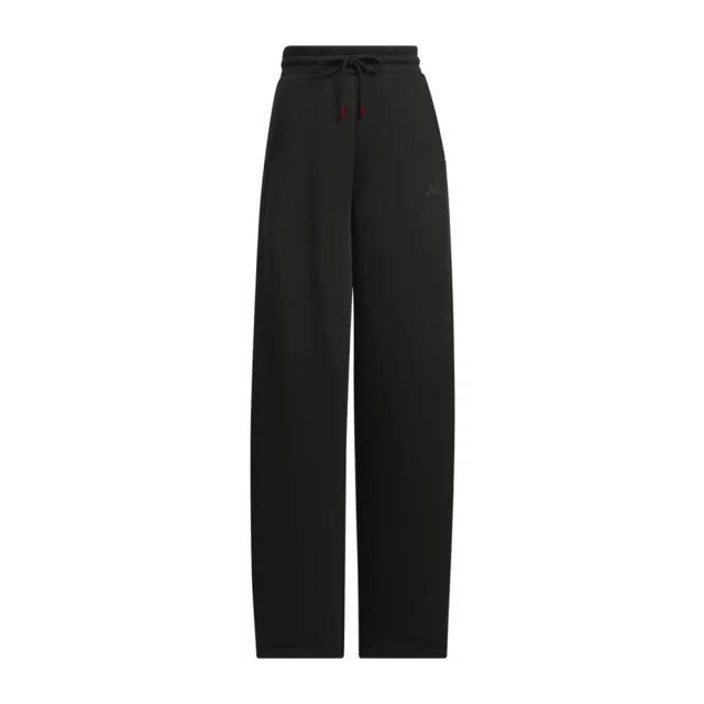 【adidas 愛迪達】CW KN PT 女 長褲 運動長褲 休閒長褲 CNY新年 穿搭 黑(JZ1649)