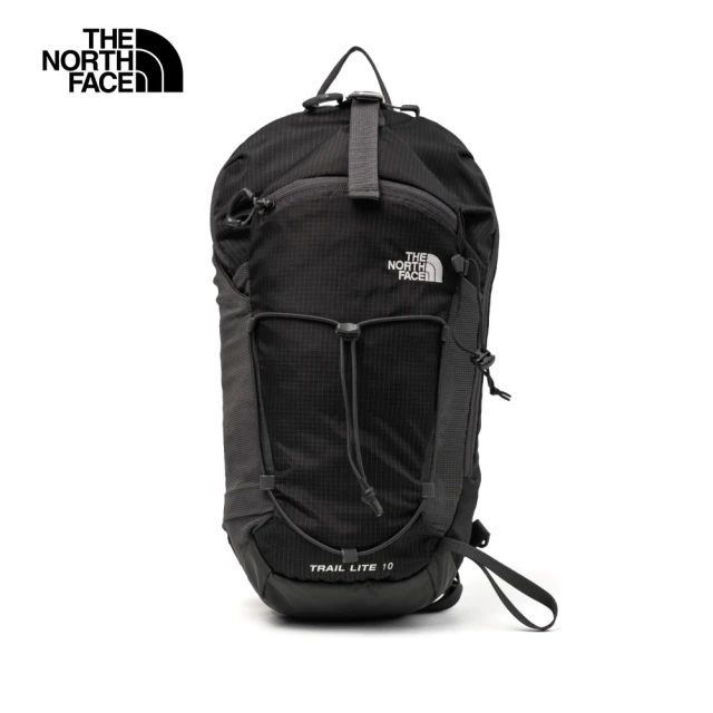 The North Face 北面男女款黑色DWR防潑水舒適背負斜背包｜8C2MKT0(斜背包)