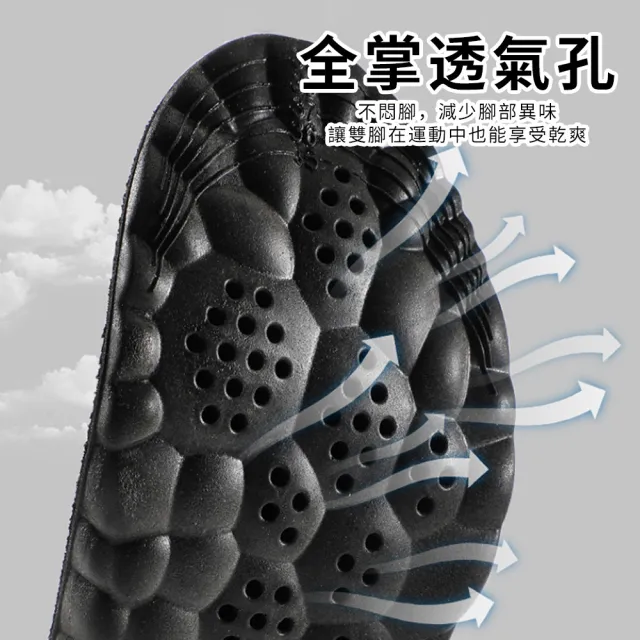 【Cube】石墨烯防臭鞋墊 雲科技踩屎感鞋墊 4D足弓減壓鞋墊 按摩鞋墊 除臭鞋墊 增高鞋墊 久站鞋墊 運動鞋墊