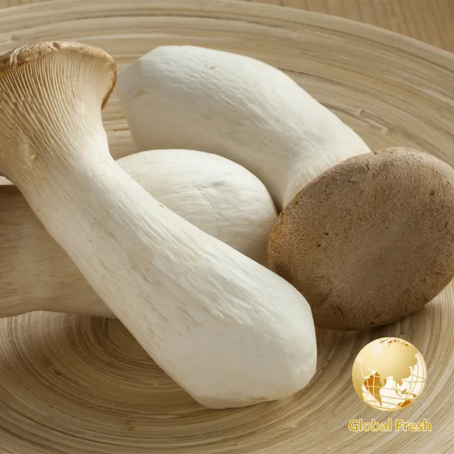盛花園蔬果 台中新社杏鮑菇200g x3盒(溫控環控栽)