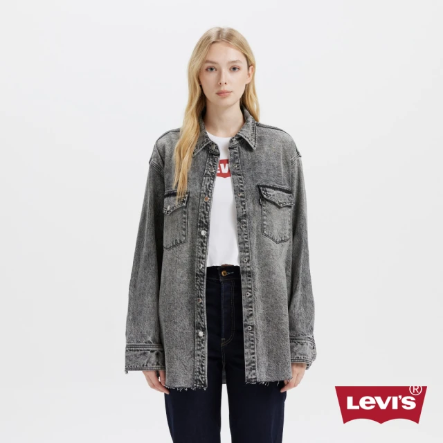 LEVIS 女款 牛仔襯衫 ROCK&ROLL系列 襯衫外套 牛仔外套 人氣新品 002Z1-0000