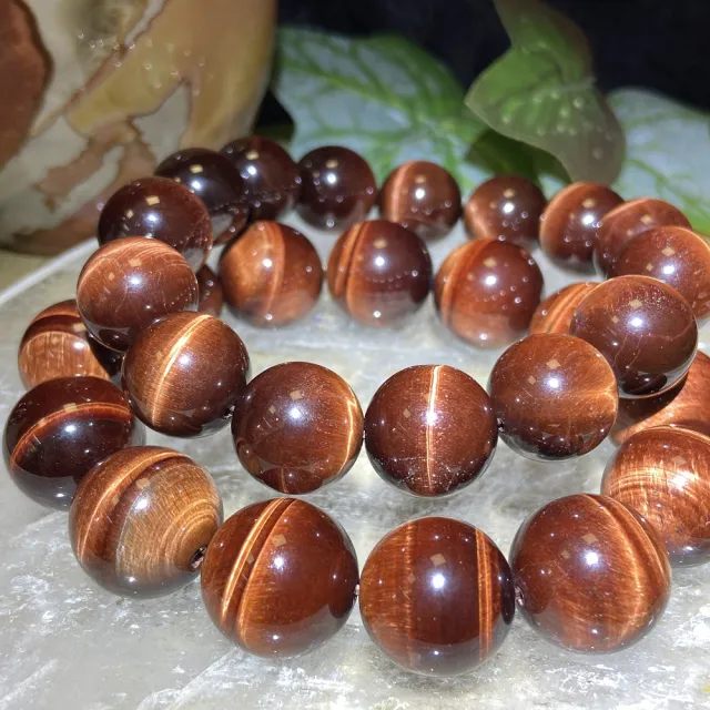【Cozy 世界水晶原礦與茶】紅虎眼強閃電貓眼 16mm+ 03-3(代表熱情與勇敢)