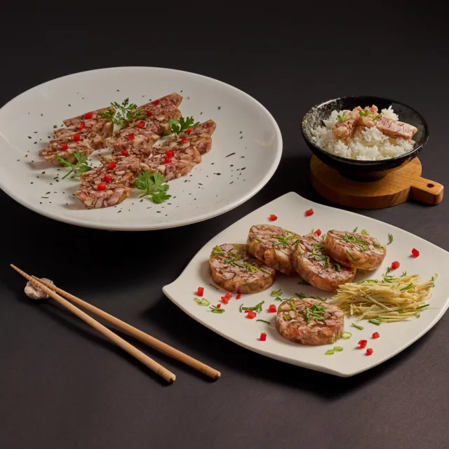【秘傳美食料理】上湯琥珀-德國豬腳水晶肉凍10入/650g(除夕年菜圍爐年夜飯過年伴手禮閏月閏六月閏6月)