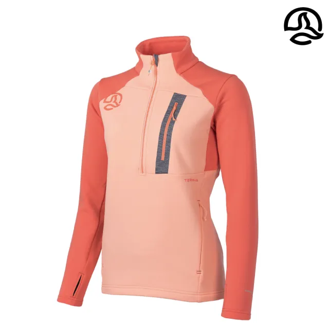 【TERNUA】女 Warmshell Pro 半門襟保暖中層衣 PUNJAK 1208305(登山 保暖 中層)