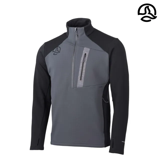 【TERNUA】男 Warmshell Pro 半門襟保暖中層衣 PUNJAK 1208304(登山 中層 輕量 保暖)